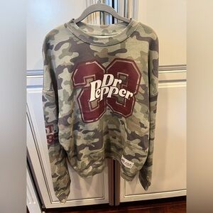 Dr Pepper Camouflage Camo Sweatshirt